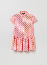 Ovs Shirt Dress With Geometric Print